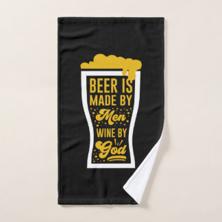 ビールは男が造る ハンドタオル