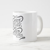 ビールは疑頼問なしジャンボコーヒーマグ ジャンボコーヒーマグカップ (正面右)