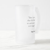 "ビールは神が私達を愛し、t…ほしいと思うこと証拠です フロストグラスビールジョッキ (正面右)