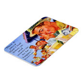 「ビールは神様が私たちを愛してくれる証しだ」磁石 マグネット (左側)