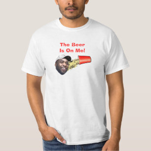 ビールは私にあります! Tシャツ