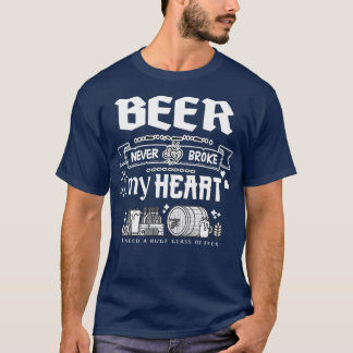 ビールは私のハートおもしろい引用文トライブレンド Tシャツ