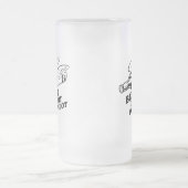 ビールは私の副操縦士のTシャツです フロストグラスビールジョッキ (中央)