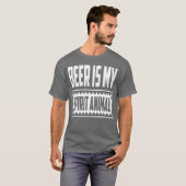 ビールは私の精神動物の女の子 Tシャツ (正面フル)