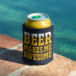 ビールは私を超人にする 缶クーラー