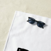 ビールは答えではないです ビーチタオル (インサイチュ)