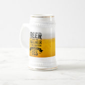 ビールは答えにならない ビールジョッキ (正面左)