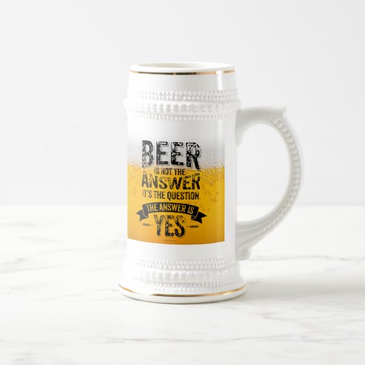 ビールは答えにならない ビールジョッキ (右)