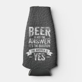 ビールは答えにならない ボトルクーラー (正面)