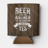 ビールは答えにならない 缶クーラー (正面)