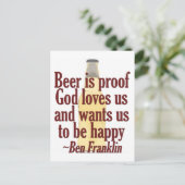 ビールは飲めない ポストカード (スタンド正面)