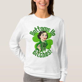 ビールはBeyotchesの上で底を付けます! Tシャツ