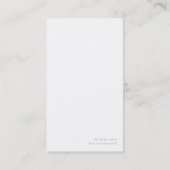 ビールまたはビール醸造所の名刺 名刺 (裏面)