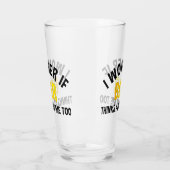 ビールも私のことを考えているのかな タンブラーグラス (左)