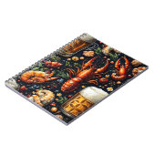 ビールや魚介類を好む人のためのパターン。 ノートブック (左側)