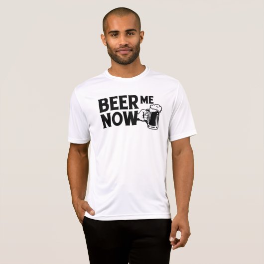 ビールをください  Tシャツ (正面フル)