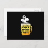 ビールをごまかす ポストカード (正面/裏面)