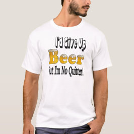 ビールをやめる人 Tシャツ