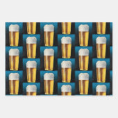 ビールをテーマにしたバラエティーパック ラッピングペーパーシート (正面3)