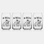 ビールを信じる冷やかしスケルトンビアポン ガラス缶 (裏面)