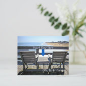 ビールを入れろ！OBXアウターバンクNCポストカード ポストカード (スタンド正面)