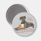 ビールを共有で飲む マグネット (正面/裏面)