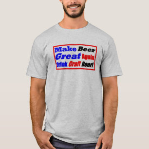 ビールを再素晴らしびクラフトビールを飲む – Box Tシャツ
