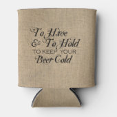 ビールを冷たく保して飲み結婚ない 缶クーラー (正面)