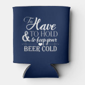 ビールを冷たく保して飲み結婚ない 缶クーラー (正面)