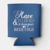 ビールを冷たく保して飲み結婚ない 缶クーラー (正面)