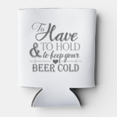 ビールを冷たく保して飲み結婚ない 缶クーラー (正面)