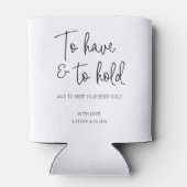 ビールを冷たく保して飲む結婚 缶クーラー (裏面)