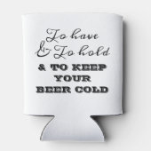 ビールを冷たく飲み保続ける 缶クーラー (裏面)