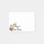 「ビールを差し上げるところだ！」 ポストイット (正面)