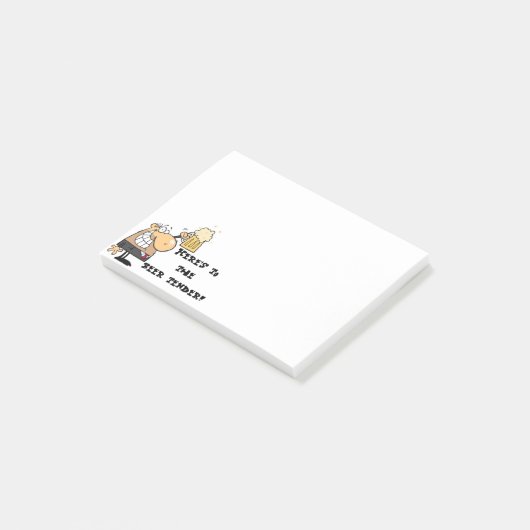 「ビールを差し上げるところだ！」 ポストイット (アングル)