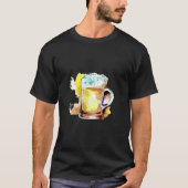 ビールを愛する人のためのTシャツ Tシャツ (正面)