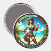 ビールを扱うことができるか マグネット (正面/裏面)