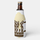 ビールを持って ボトルクーラー (ボトル正面)