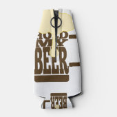 ビールを持って ボトルクーラー (裏面)