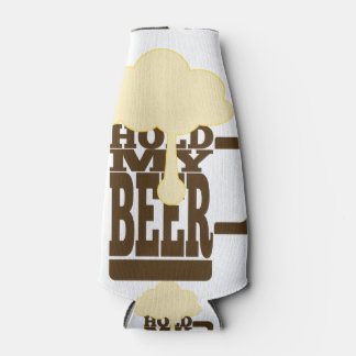 ビールを持って ボトルクーラー