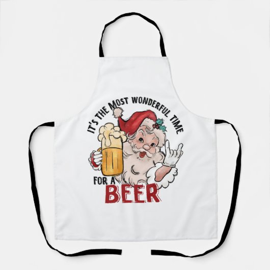 ビールを楽しむ最高の時期 エプロン (正面)