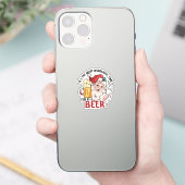 ビールを楽しむ最高の時期 シール (スマートフォン)