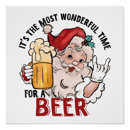 ビールを楽しむ最高の時期 ポスター (正面)