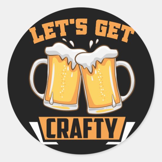 ビールを気高く飲もう ラウンドシール (正面)