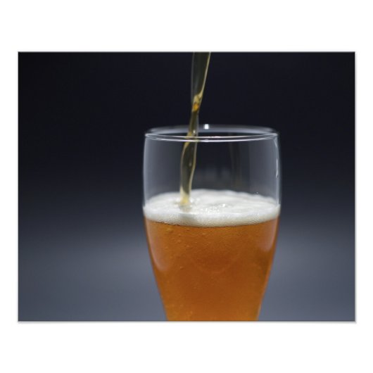 ビールを注いで フォトプリント            (正面)