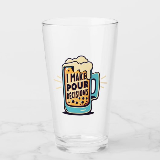 ビールを注ぐ タンブラーグラス (正面)