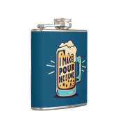 ビールを注ぐ フラスク (右)