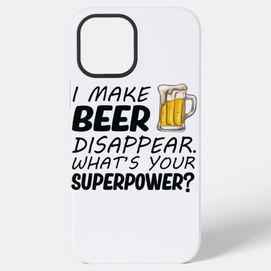 ビールを消すプロ iPhoneケース (裏面)