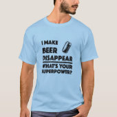 ビールを消す – メンズベーシックTシャツ Tシャツ (正面)