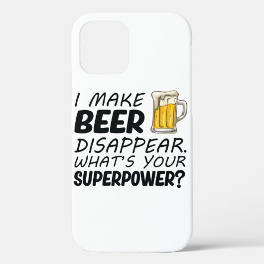 ビールを消す Case-Mate iPhoneケース (裏面)